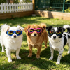 Protection Small Glasses Dog Sunglasses for Pet Goggles UV Sun Glasses Eye Wear