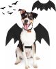 Halloween Dog Bat Wings Costume, Pet Halloween Cosplay Party Dress Up Costume for Small Dogs and Cats