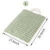 Washable Dog Mat with Carry Handle, Soft Plush Quilted Dog Bed Mat, Portable Crate Pad and Kennel Liner for Floor, Sofa, Car and Travel