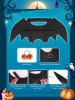 Halloween Dog Bat Wings Costume, Pet Halloween Cosplay Party Dress Up Costume for Small Dogs and Cats